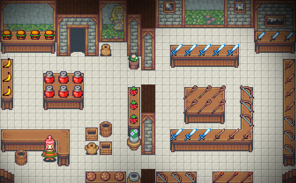 Item Shop Game