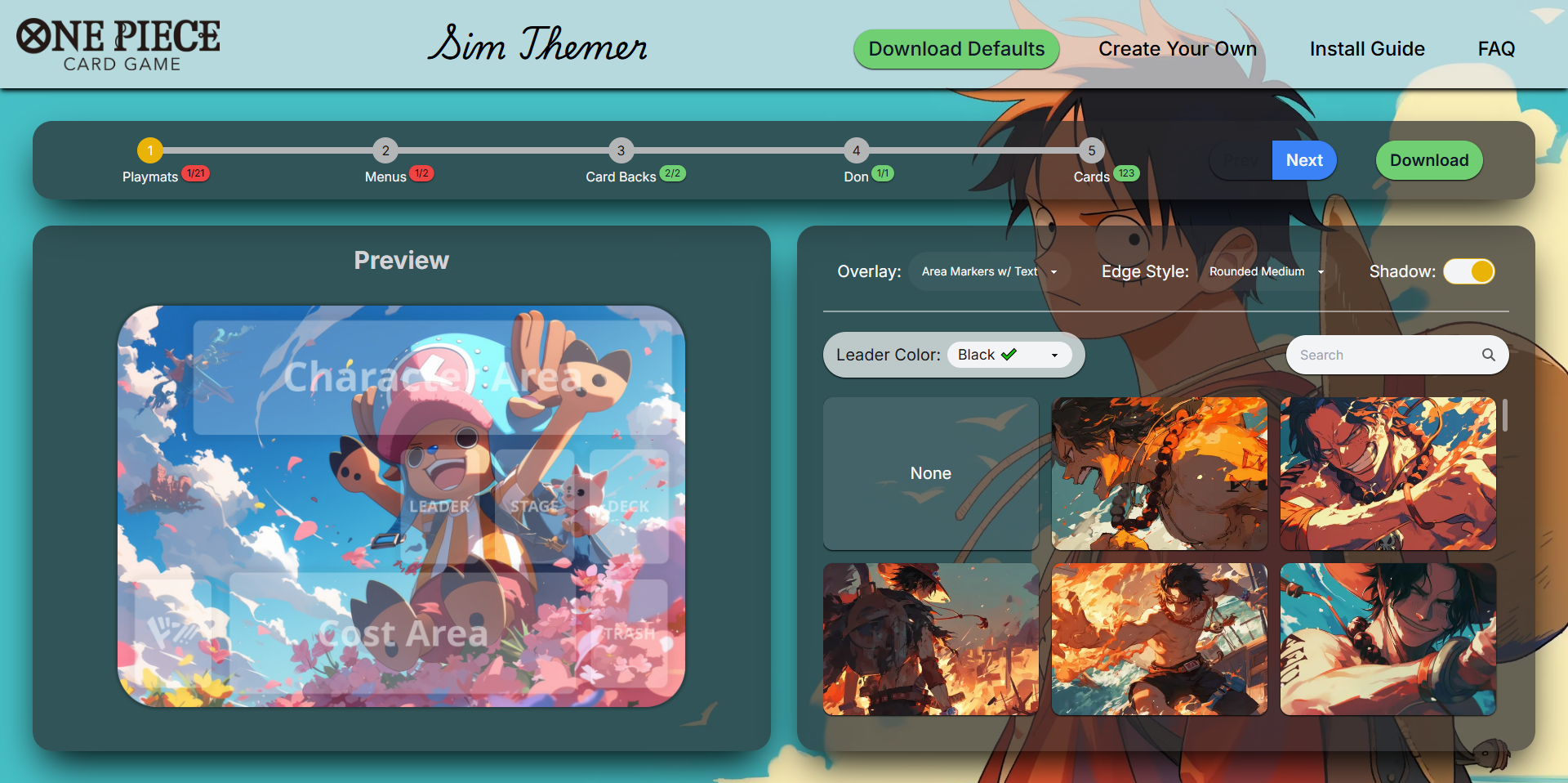 OPTCG Sim Themer